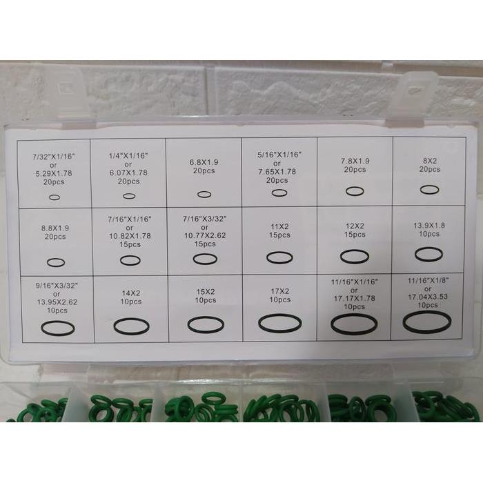 qzy1- Seal O Ring Hijau Sil Pcp Seal Pcp Seal Box Pcp Sil Box Hijau 270 Pc