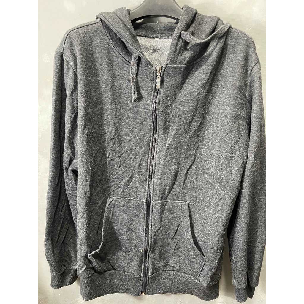 HOODIE ABU-ABU POLOS SECOND