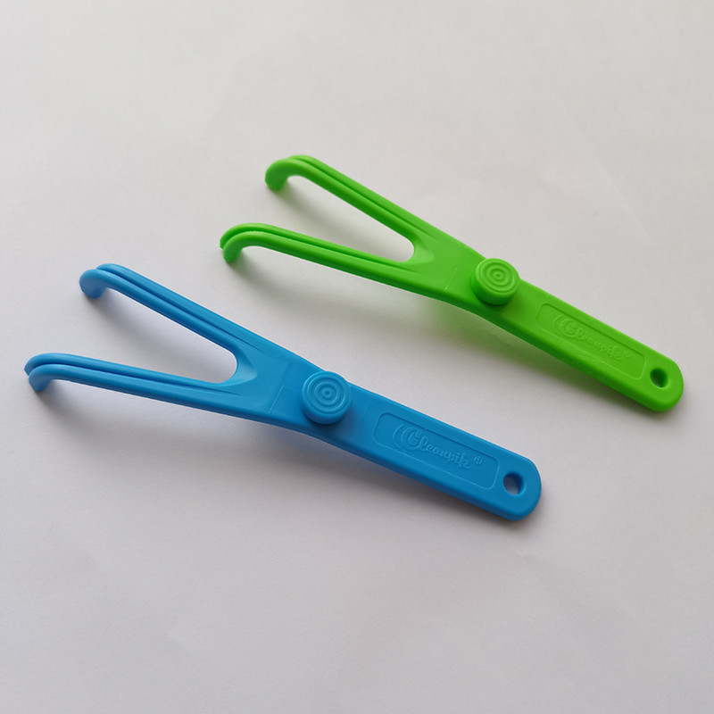 1Pc Dental Floss Holder Y Shape Plastic Dental Floss Rack Reusable Pick Holder Teeth Clean Care Tool