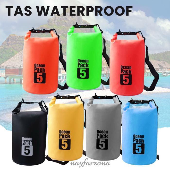 Dry Bag Tas Pantai Tas Pancing Anti Air Waterproof Bag Ocean Park