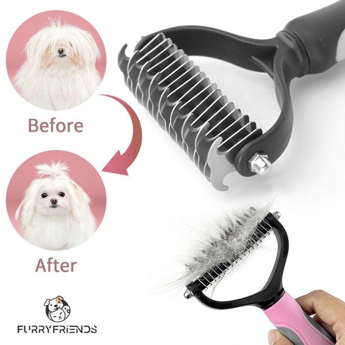 Java Indo - Sisir Bulu Kucing Sisir Grooming Anjing Kucing Pet Grooming Sisir Hewan - Sisir Grooming