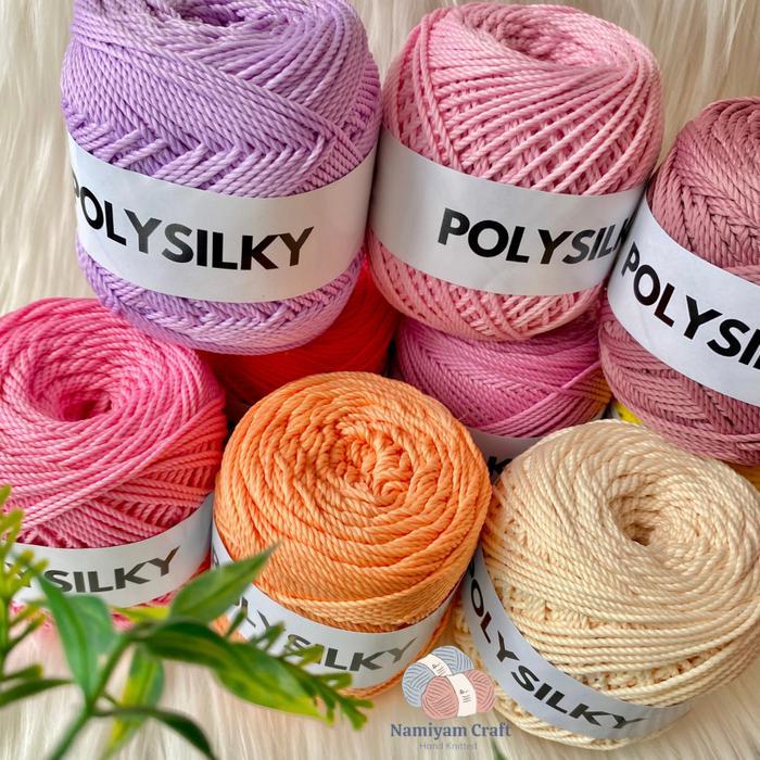 Benang Rajut Polysilky Benang Rajut Polyester