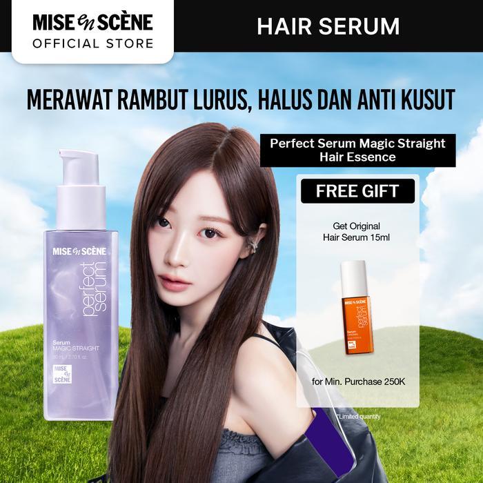 mise scene Perfect Serum Pelurus Rambut Anti Kusut 80ml Perfect Serum Magic Straight Serum 80ml