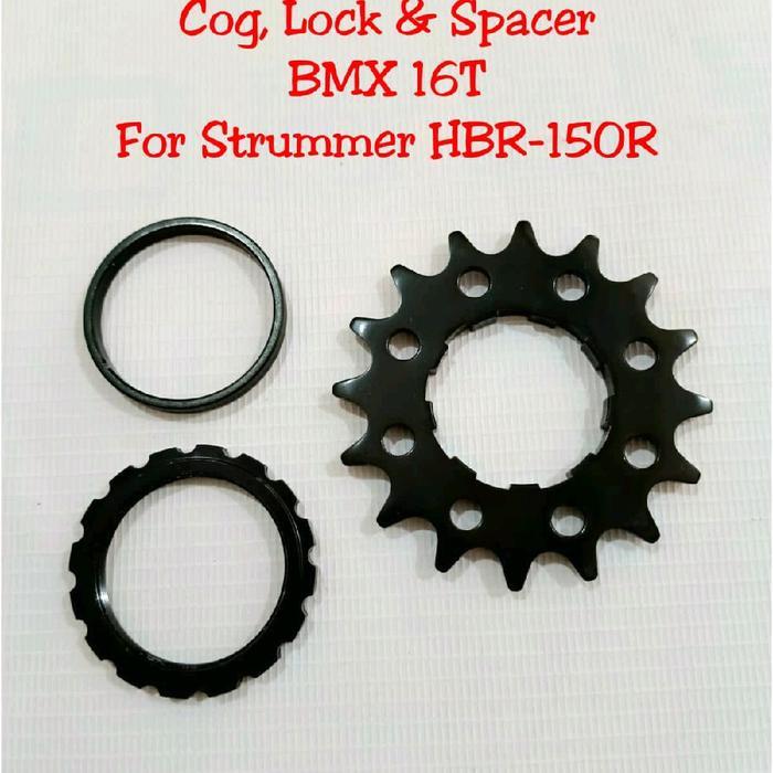 Cog Lock Spacer Bmx 16T For Strummer Hub Hbr-150R