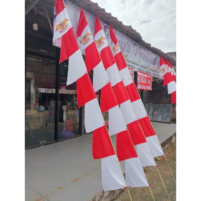 Umbul Umbul Merah Putih / Umbul Umbul Bendera Merah Putih / Umbul Umbul Agustusan Bijian