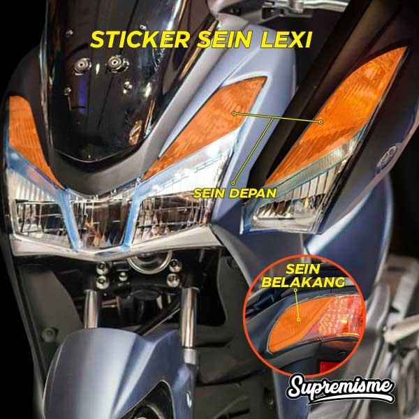 Stiker Lampu Sein LEXI Stiker Lampu Sein LEXI Stiker Pelindung Lampu Sein LEXI