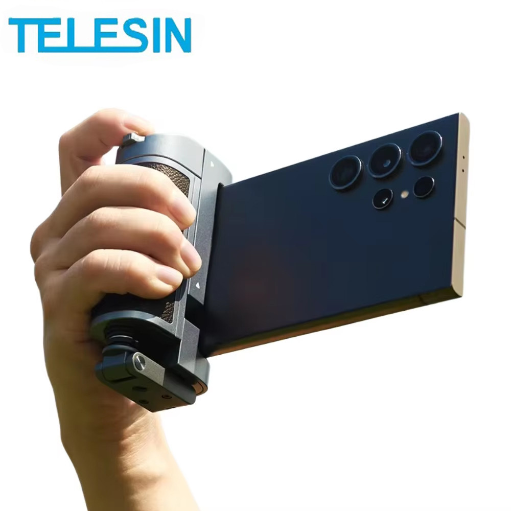 TELESIN Phone Camera Multifunction Selfie Handle Bluetooth Phone Stand Selfie Extendable Selfie