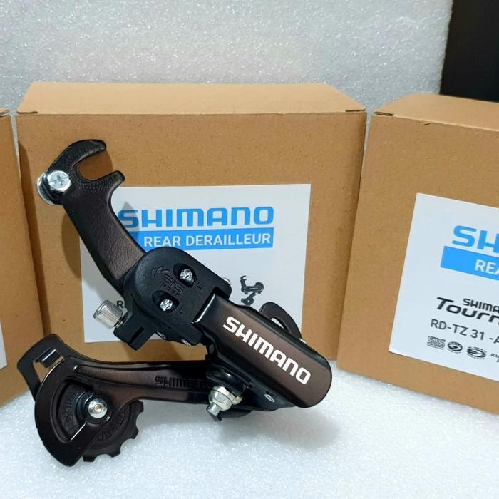 Official Rd Shimano Tourney Tz-31-A-Gs 6/7 Speed Model Baut & Model Jepit Original