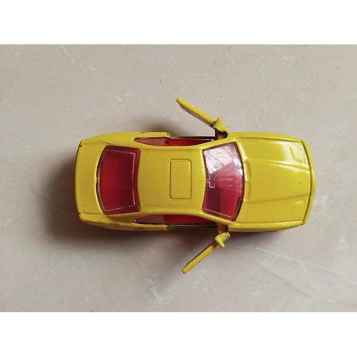 0408 ASSORTED DIECAST LOOSE : MATCHBOX RARE - BMW 850I YELLOW COCA COLA SERIES