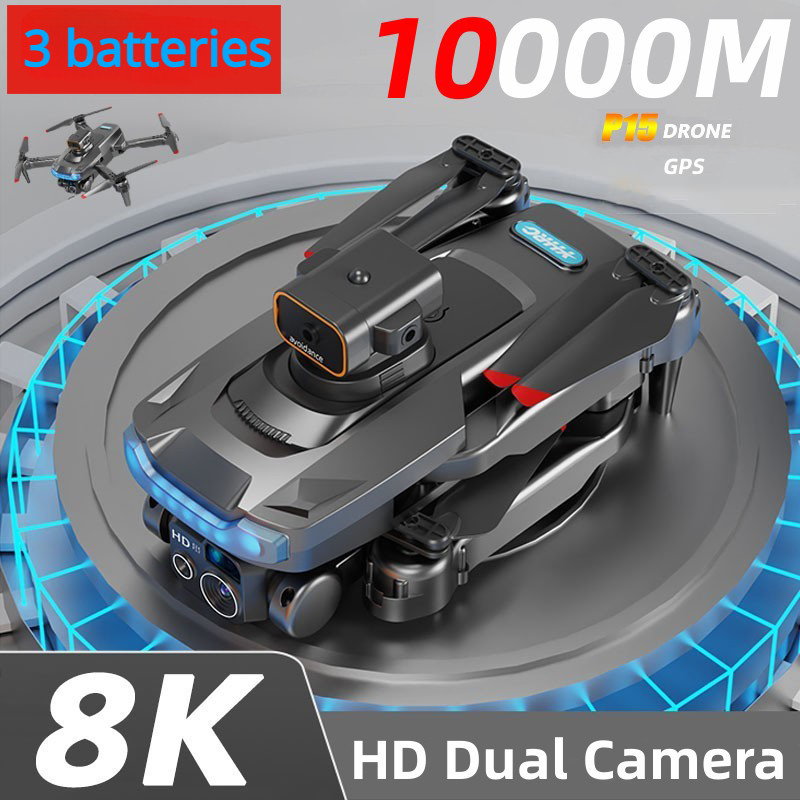 2024 P15 Plus Three Battery Range Drone Professional Edition Dual