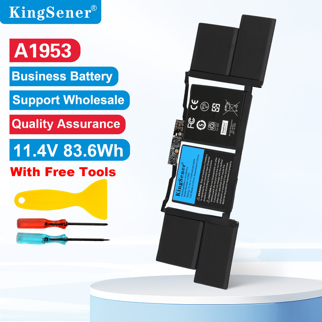 KingSener A1953 Laptop Battery for Apple MacBook Pro 15" A1990 touchbar 2018 2019 EMC 3215 MC3359