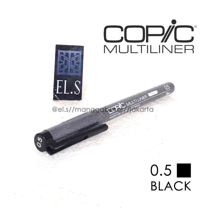 Terlaris Copic Multiliner 0.5 Black