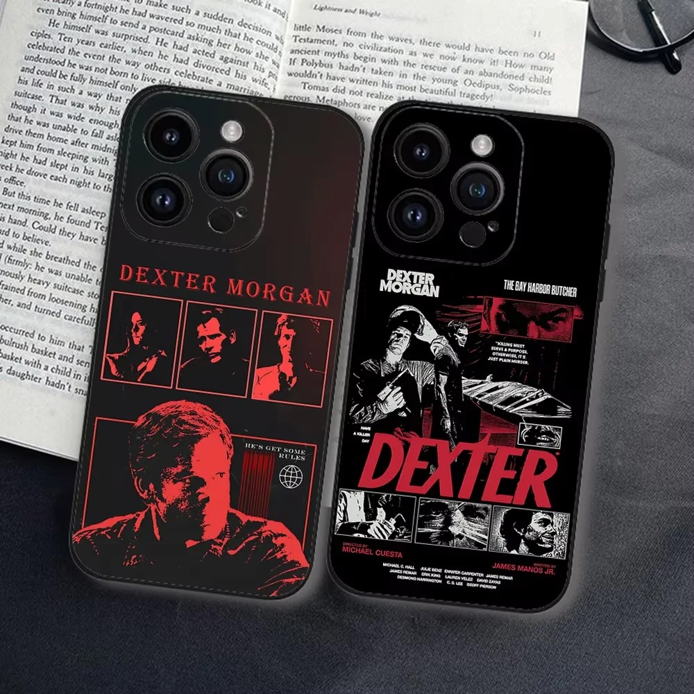 Dexter Morgan Phone Case For iPhone 17 16 15 11 12 14 13 Pro Max Mini X XS XR 7 Plus 17E Air