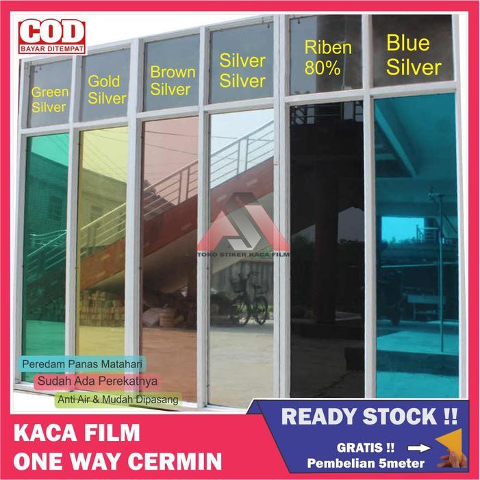 NEW STIKER KACA JENDELA KACA FILM STICKER ONE WAY STIKER KACA JENDELA RUMAH