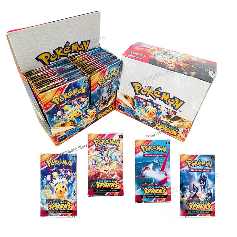 Scarlet Violet Surging Sparks 360Pcs English Version Pokemon TCG Classics Booster Box Pokemon Trade
