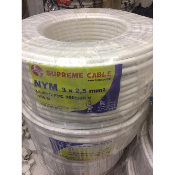 TERLARIS KABEL NYM 3X2.5 SUPREME NYM 3X2,5 SUPREME NYM 3 X 2,5 MM SUPREME @100M