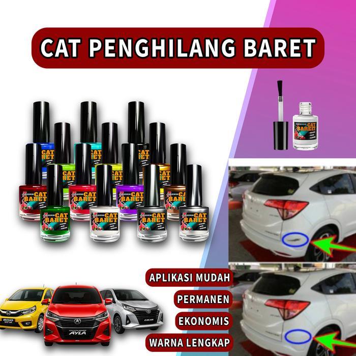 Zbd Cat Cool Metalik Glossy Cat Hitam Metalik Penghilang Anti Baret Lecet Noda Goresan Mobil Motor