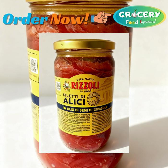 Ready Anchovy Fillet 700Gram / Anchovies Fillets In Can