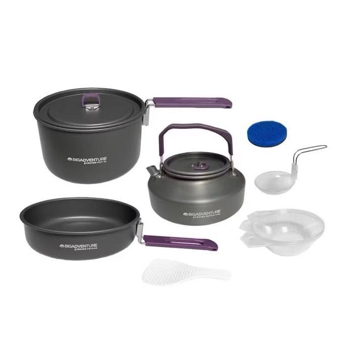 Bigadventure Crater - Cooking Set Crater Lengkap
