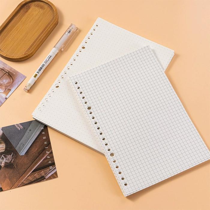 LOOSE LEAFT ISI BINDER/REFILL BINDER/ISI ULANG BUKU BINDER A5 dan B5 Paper Kantor
