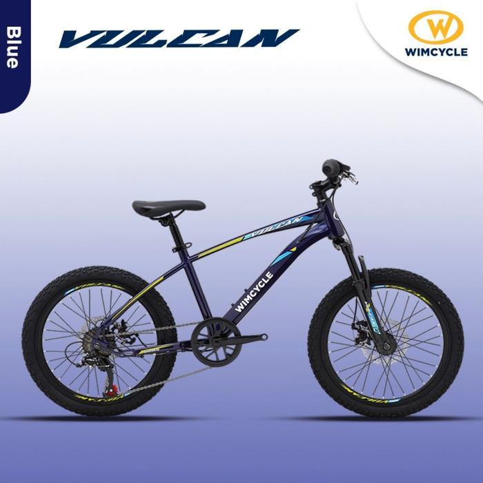 Sepeda Gunung Anak Wimcycle MTB 20 inch Vulcan