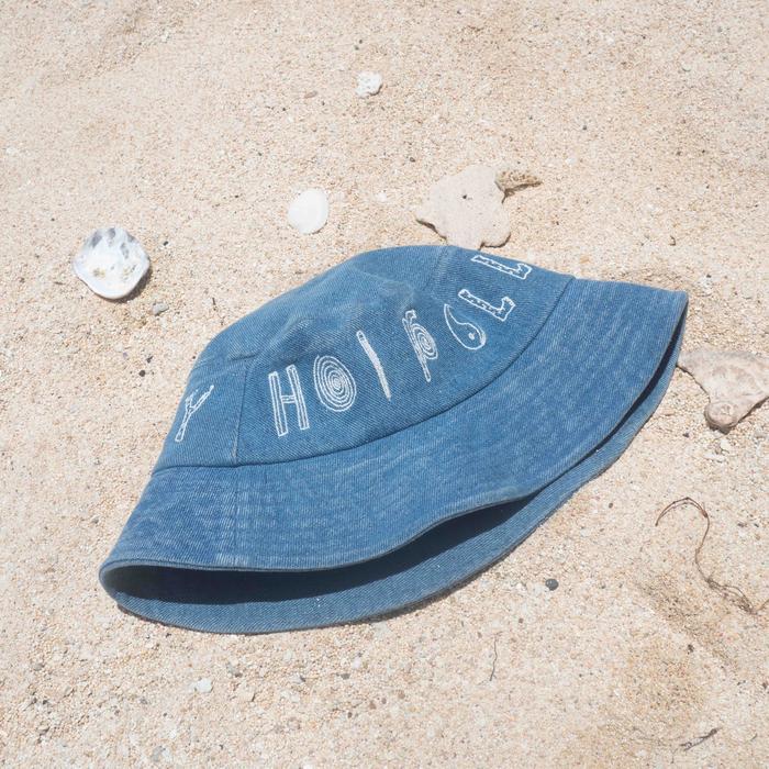 Diskon Hoi Polloy - Bucket Hat - Holiday Denim Hat (Blue) Original