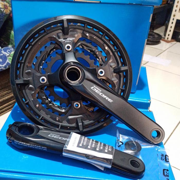 Crank Shimano Deore HT2 M6000 - T6010 Triple 3 Speed 48T
