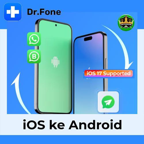 Software dr fone Original untuk transfer WA