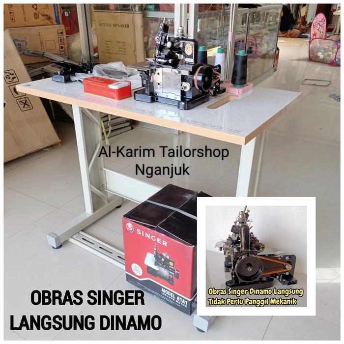 MESIN OBRAS SINGER FULLSET