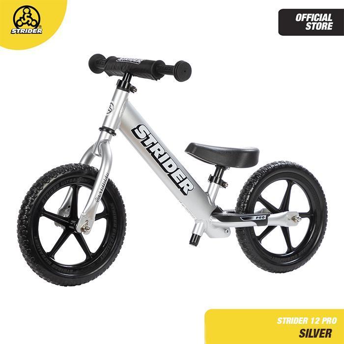 STRIDER BIKE 12 PRO SILVER ST-P4SI - BALANCE BIKE - SILVER