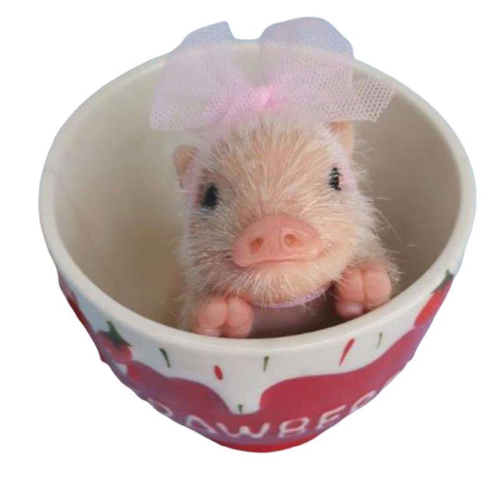 5 AVANI DOLL Full Body Silicone Piglet Cute Silicone Piggy Beborn Piggy