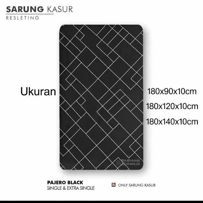 SARUNG KASUR BUSA SINGLE RESLETING KAIN BAWAH SPUNBON UKURAN 180X90X10/180X120X10/180X140X10CM
