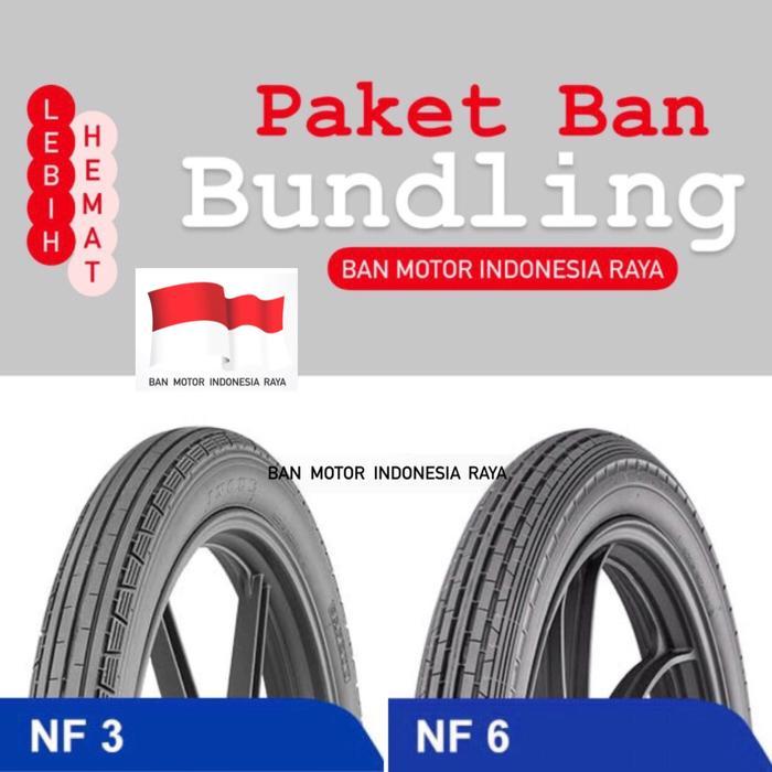 Paket Ban Motor IRC NF 3 NF3 225-17 dan NF 6 NF6 250-17 Ban Luar