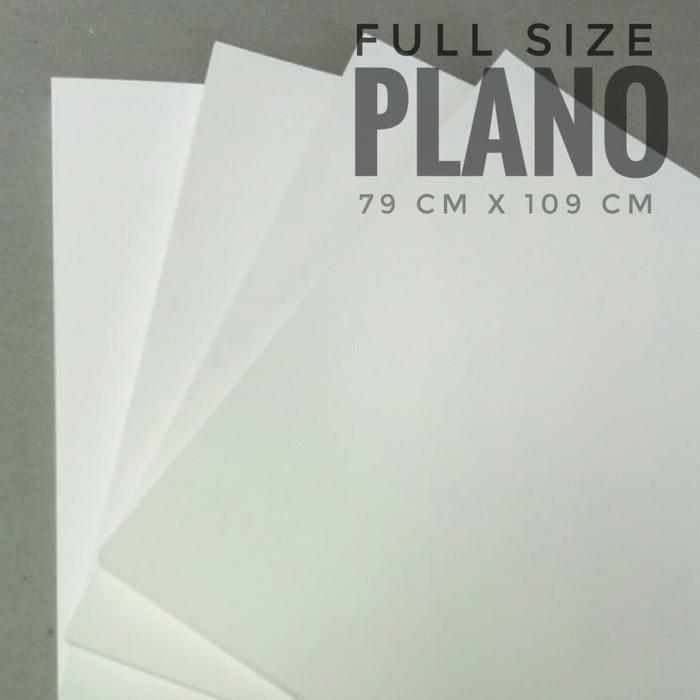SALE Kertas Ivory 350 gsm Ukuran Plano / 79 cm X 109 cm