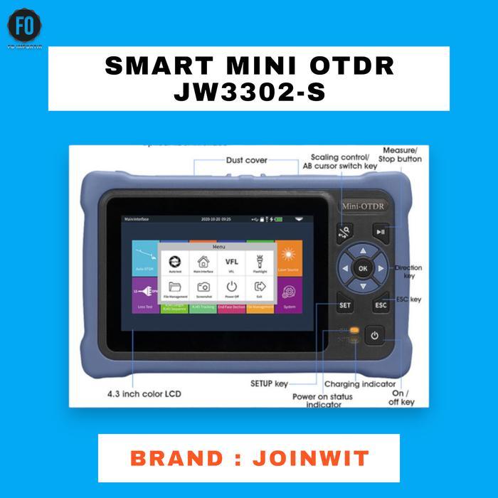 smart Mini OTDR / OTDR JOINWIT 3302 S/ otdr JW3302S Fiber Optic SMART MINI