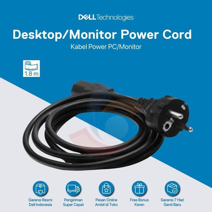 DELL KABEL POWER DESKTOP PC / MONITOR