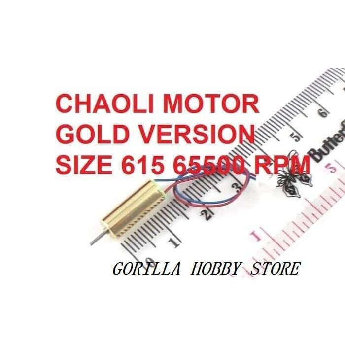 CHAOLI motor cw GOLD version size 615 65500 rpm for JJRC H36 H8 mini