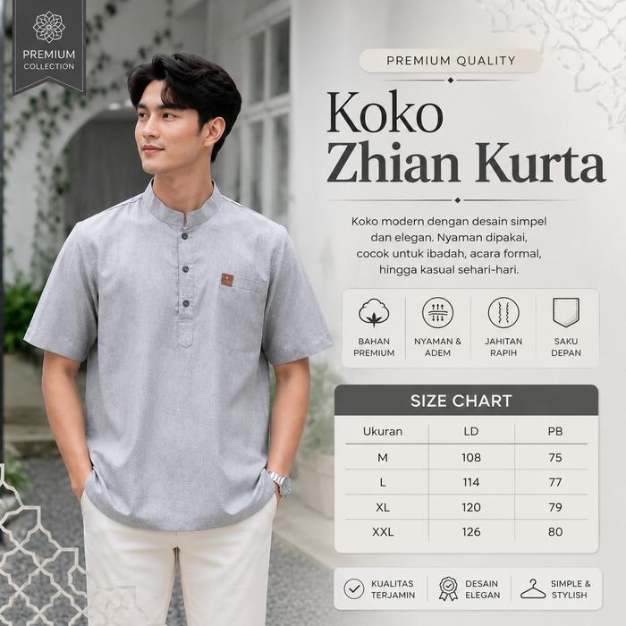 Neisya Hijab - Koko Zhian Kurta Dewasa Mewah