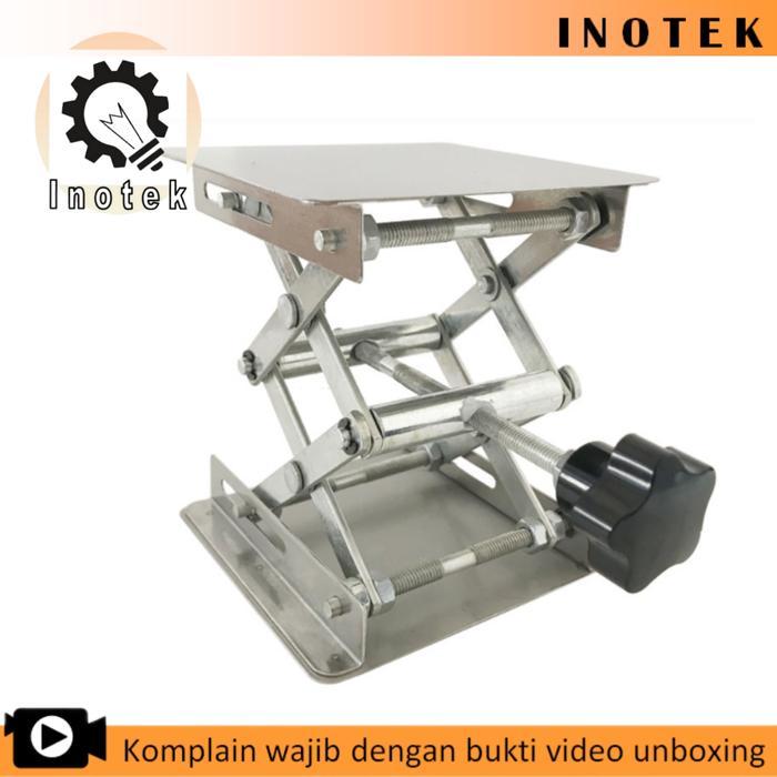 Mini Lab Jack Lift Meja Angkat Dongkrak Laboratorium