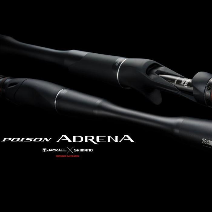 Shimano Poison Adrena 2024 Garansi resmi joran - 264UL-2