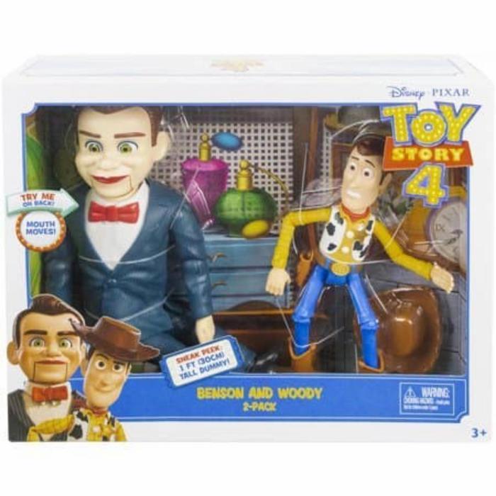 Disney Pixar Toy Story 4 Benson and Woody Figure 2pack