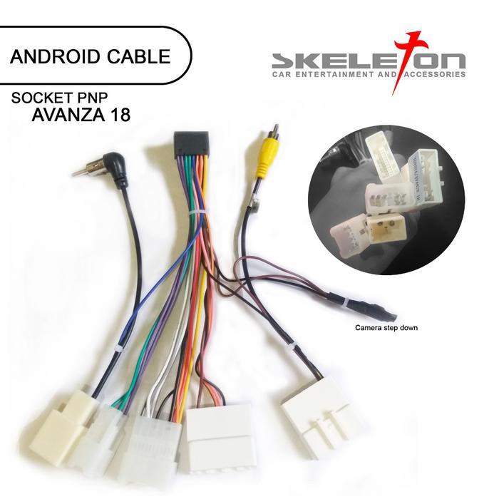 READY KABEL SOKET HEAD UNIT UNTUK MOBIL TOYOTA AVANZA