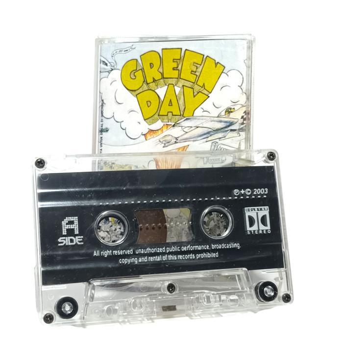 Premium Kaset Tape Green Day Dookie Original
