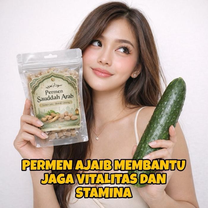 PERMEN SAUDDAH ARAB EKSTRAK HABBATUSSAUDA PERMEN VITALITAS DAN STAMINA PRIA