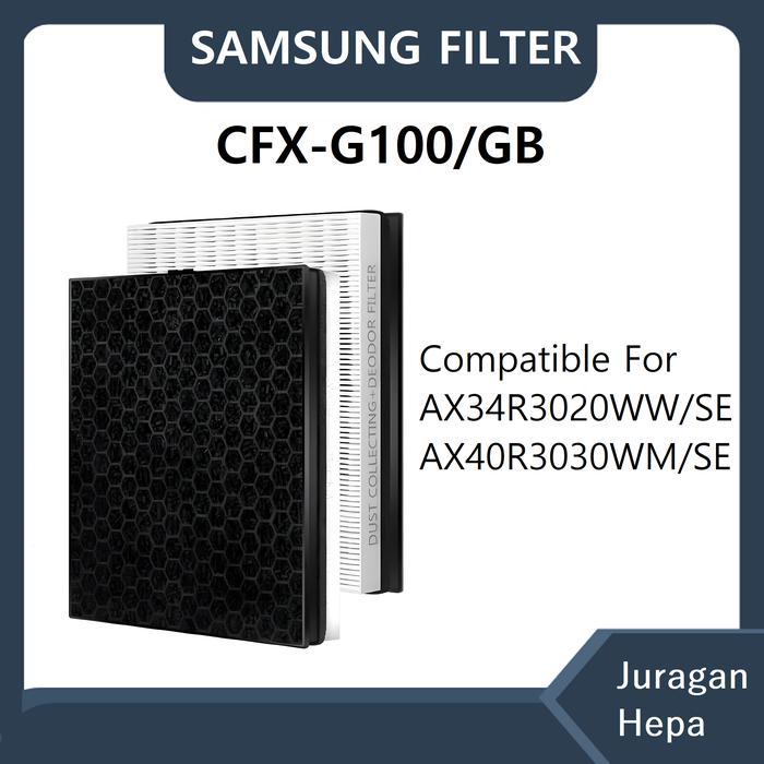 Airvera Replacement Filter HEPA + CARBON untuk Air Purifier Samsung AX34