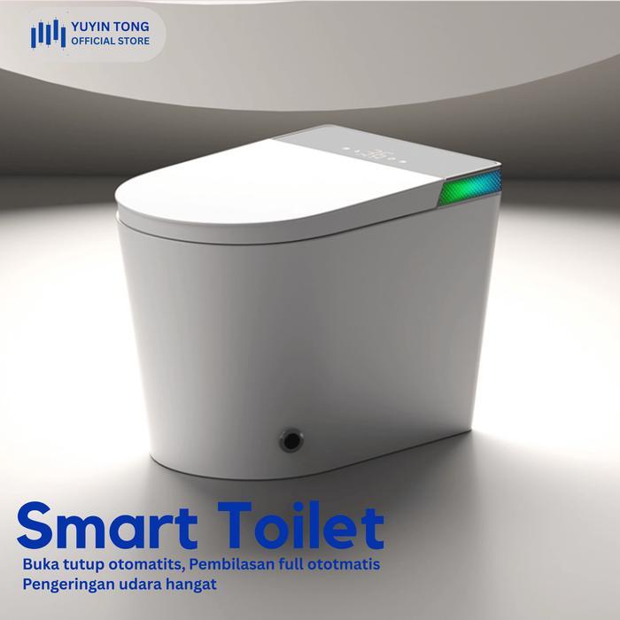 Smart Toilet Kloset duduk otomatis Toilet Luxury multifungsi Smart Kloset Duduk listrik