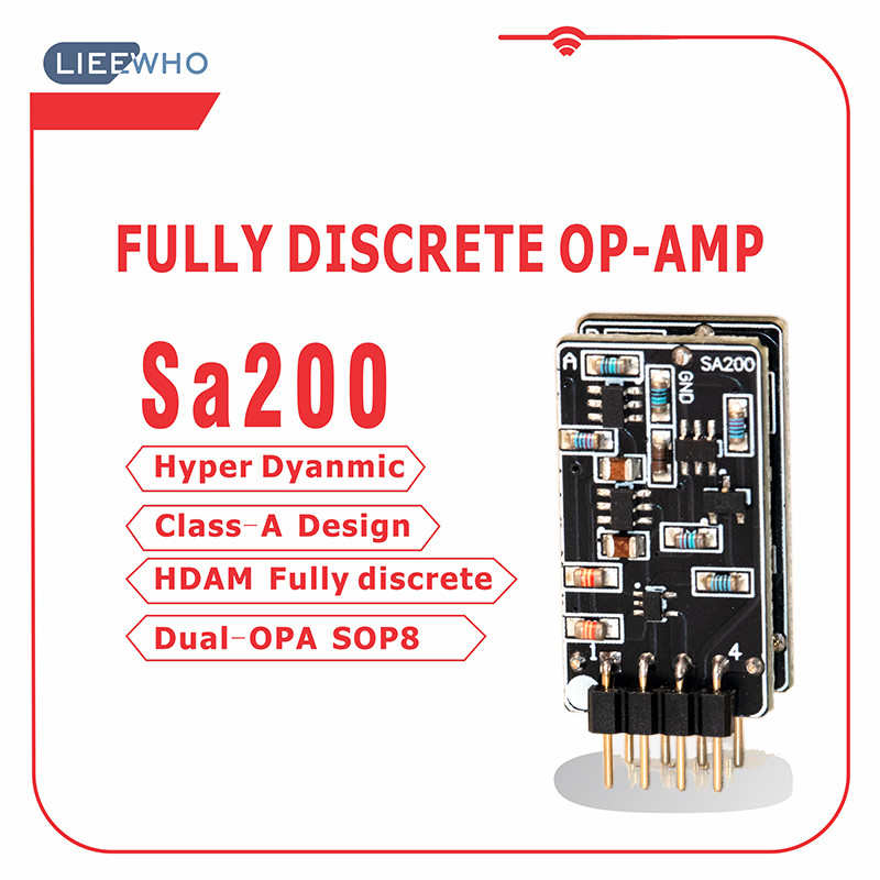 Ver2026 Dual op amp LIEEWHOSA200 Hi-End Fully Discrete Dual OP-AMP 1PCS/ Upgrade Replace