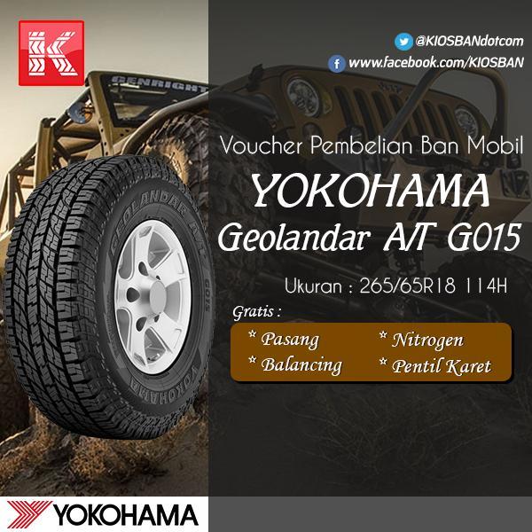 Ban Mobil Yokohama Geolandar A/T G015 265/65R18 114H (Vocer)