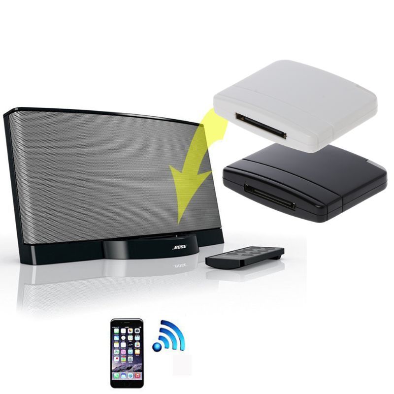 30 Pin Bluetooth-compatible Adapter Receiver for iPod phone K1KF