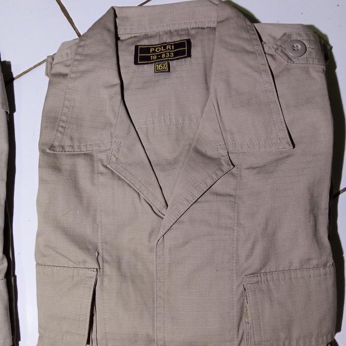 baju pdl polri jatah